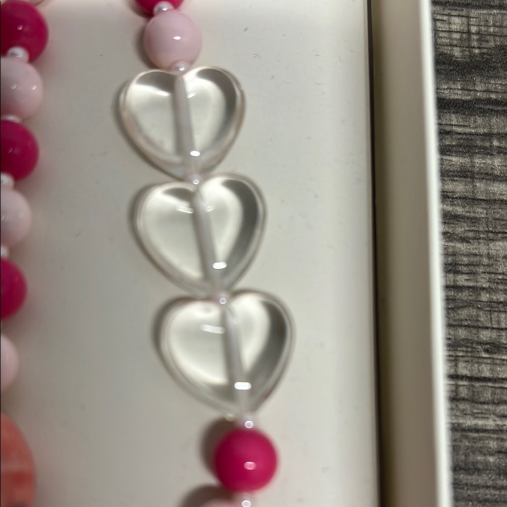 Macrae & Co | Pink Heart Bag Charm - Picture 7 of 9